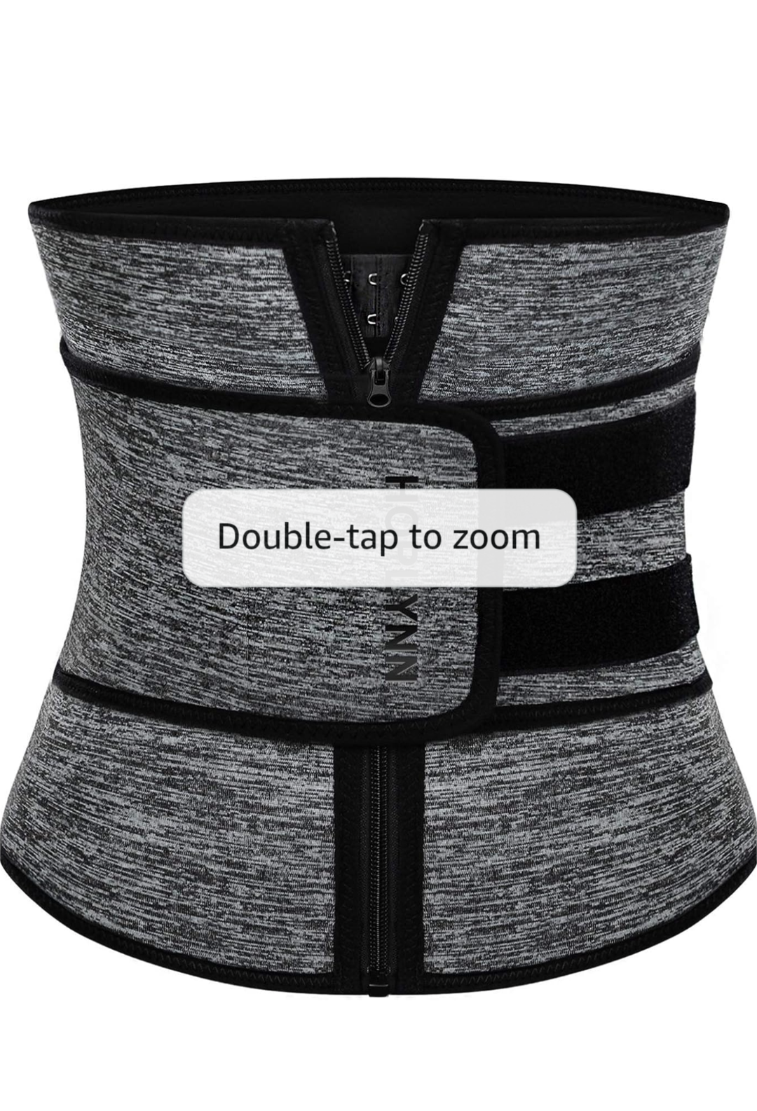 Hopelynn Neoprene sweat waist trainer for women.
